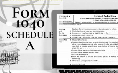 form 1040 - schedule a