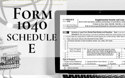 form 1040 - schedule e