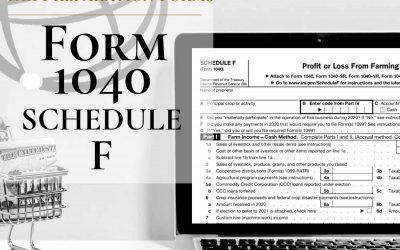 form 1040 - schedule f